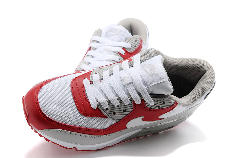 Nike Air Max Shoes Womens White/Red/Gray Online